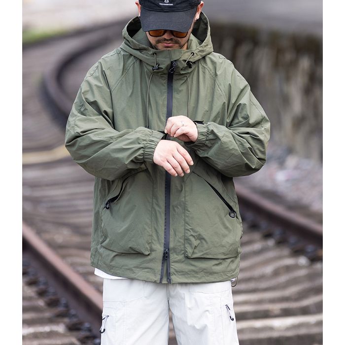 フード付 ジップアップジャケット M10601