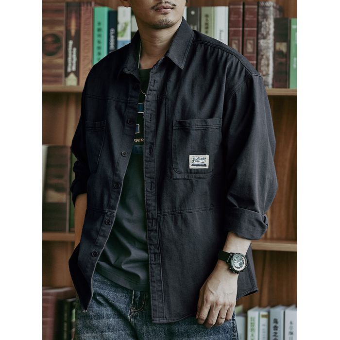 デザイン ジャケット シャツ　M10338