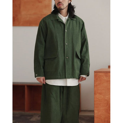 フラップポケット ワークジャケット　M10618