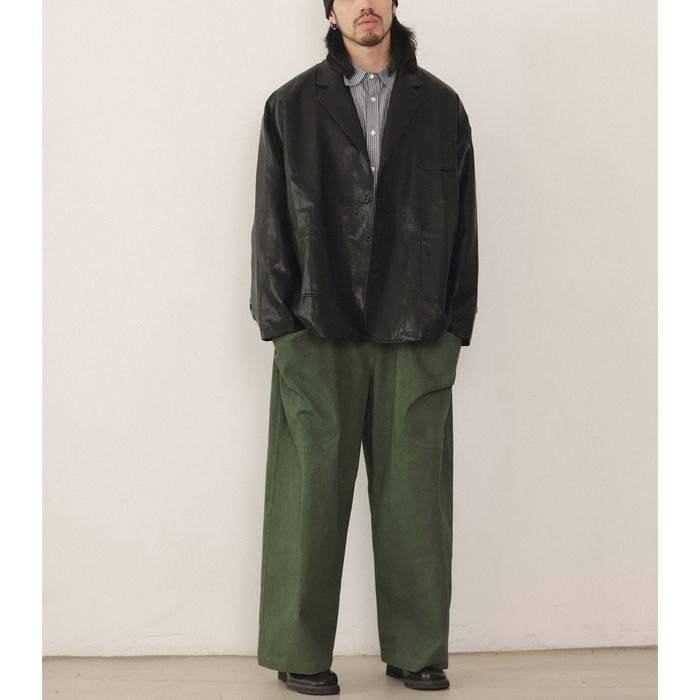 フェイクレザー ジャケット M10385