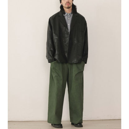 フェイクレザー ジャケット M10385