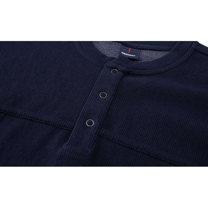 ヘンリーネック 長袖Tシャツ　M10591