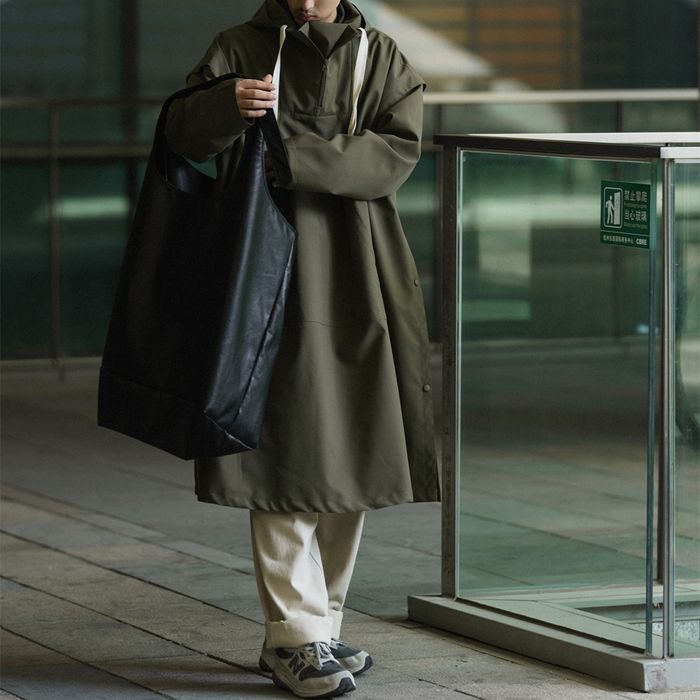 フード付 プルオーバーコート　M10346