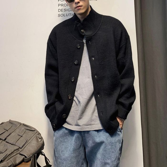 スタンドカラー カーディガン　M10529