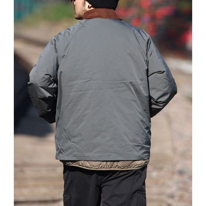 キルティング裏地 コーデュロイ襟 ジャケット　M10621