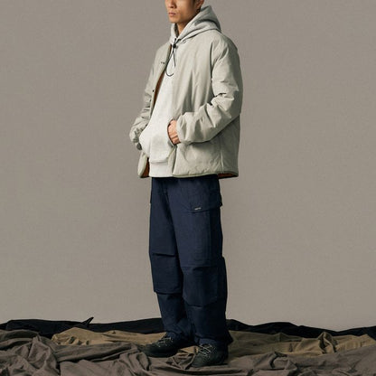 リバーシブル キルティングジャケット ミニショルダーバッグ付　M10626