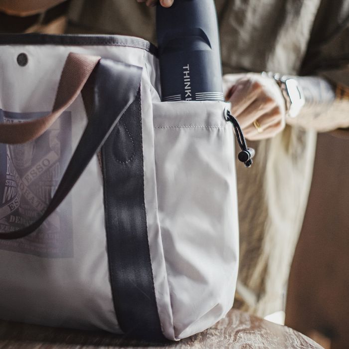 外ポケット付き トートバッグ　M10565