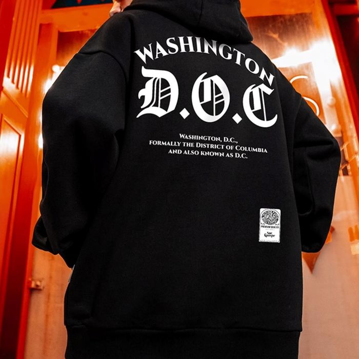 アクセントロゴ オーバーサイズ フーディ　M10489