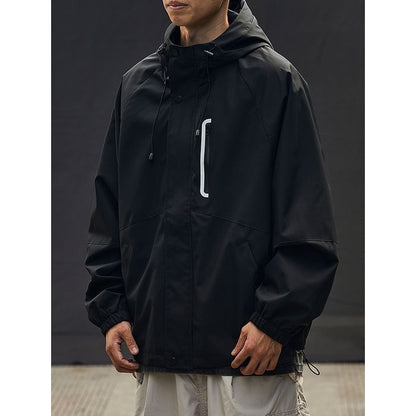 バイカラー フード付きジャケット　M10592