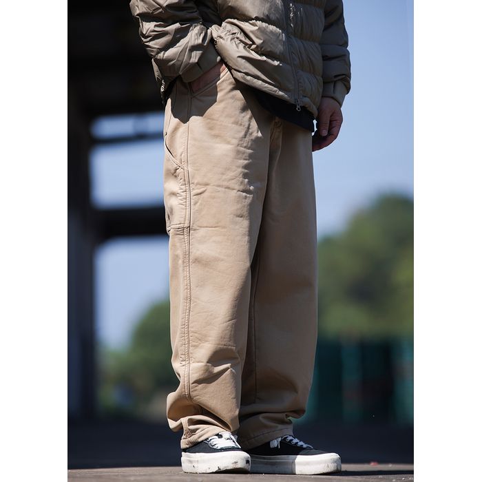 ボア裏地 ワイドパンツ　M10600