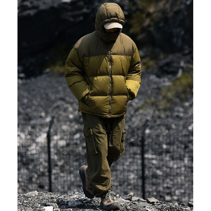 デタッチャブルフード ダウンジャケット　M10563