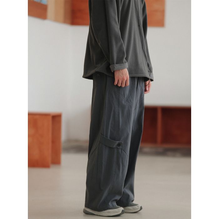 サイドストラップ ワイドパンツ　M10396