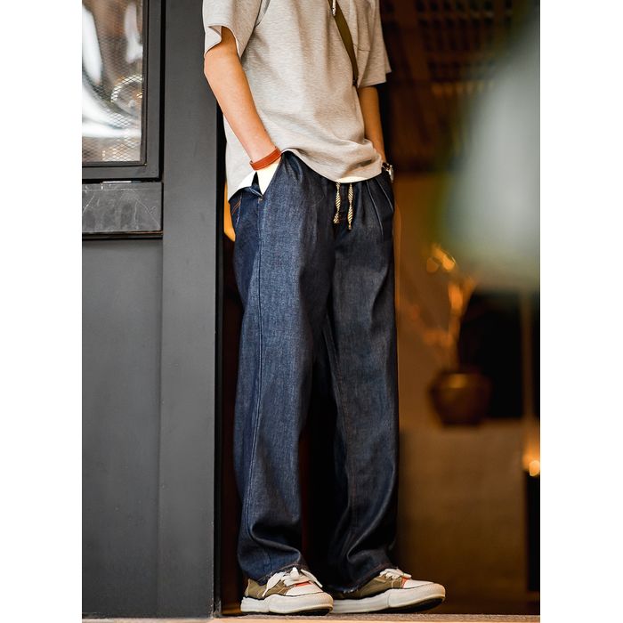 ドローストリング デニムパンツ M10474