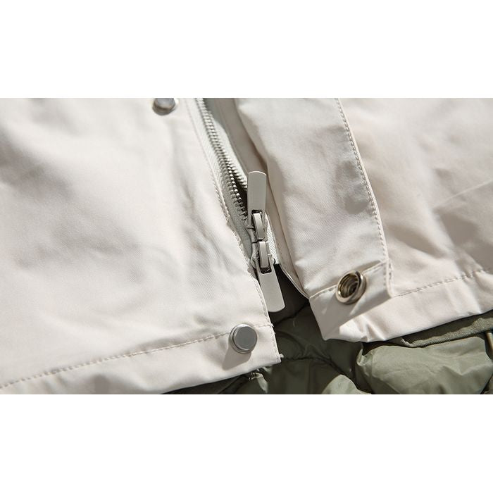 キルティング裏地 コーデュロイ襟 ジャケット　M10621