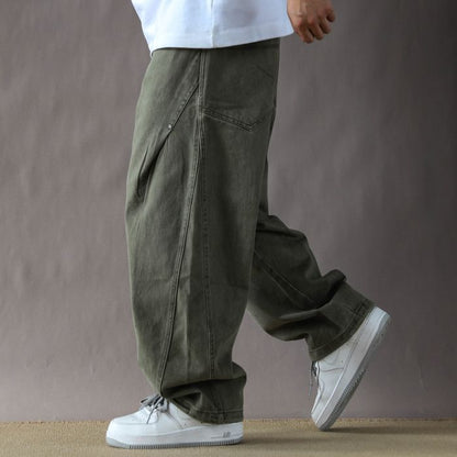 タック入り ワイドパンツ　M10613