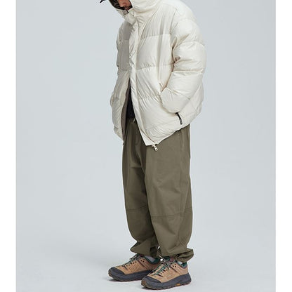 フード付き リバーシブルダウンジャケット M10579