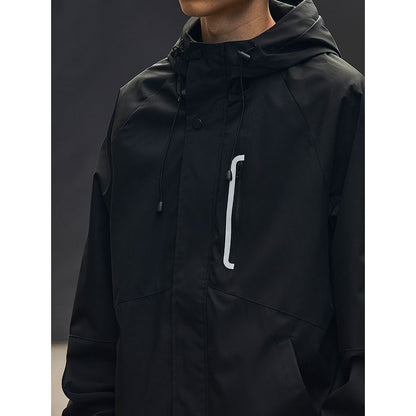 バイカラー フード付きジャケット　M10592