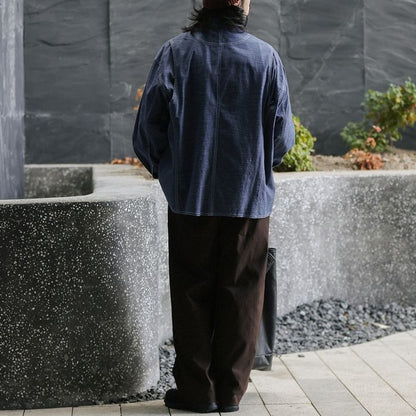 コントラストステッチ シャツ　M10350