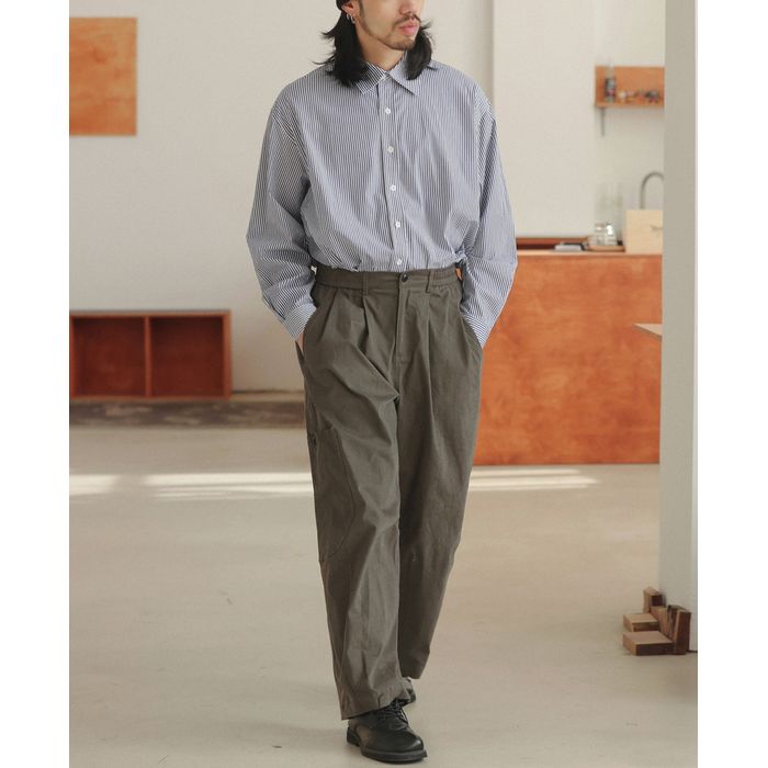 タック入り ワイドパンツ M10377