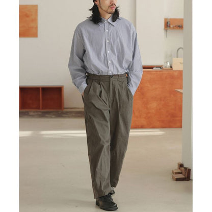 タック入り ワイドパンツ M10377