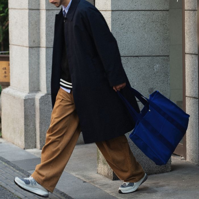 ロング丈ステンカラーコート　M10365