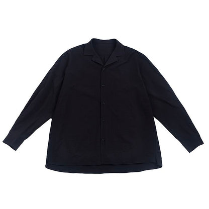 オープンカラー 長袖シャツ　M10371