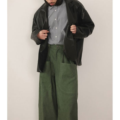 フェイクレザー ジャケット M10385