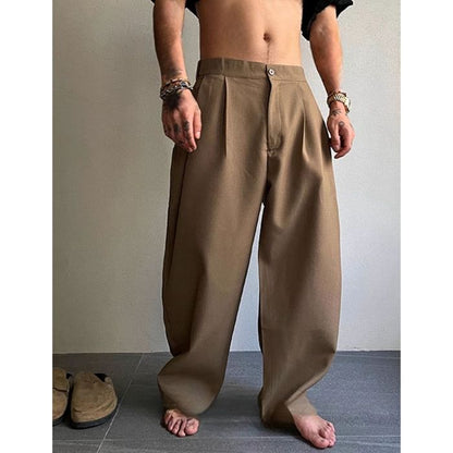 タック入り ワイドパンツ M10410