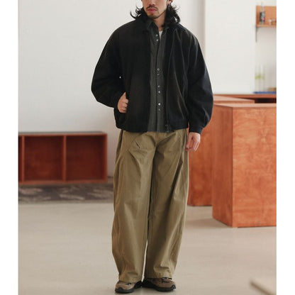 ヴィンテージ風 ジップアップジャケット M10418