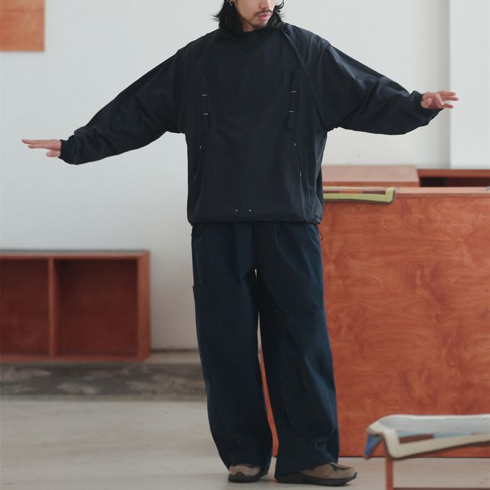 タック入り ワイドパンツ M10377