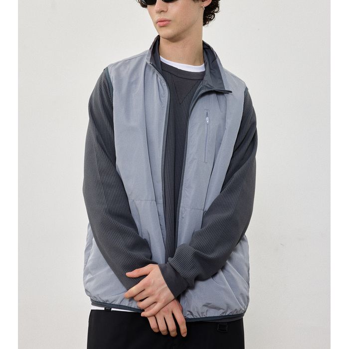 リバーシブル ジップアップ ベスト　M10357