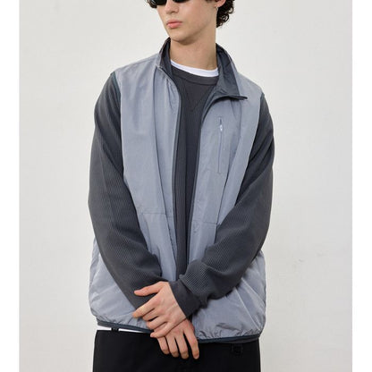 リバーシブル ジップアップ ベスト　M10357