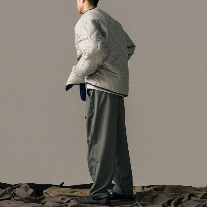 リバーシブル キルティングジャケット ミニショルダーバッグ付　M10626