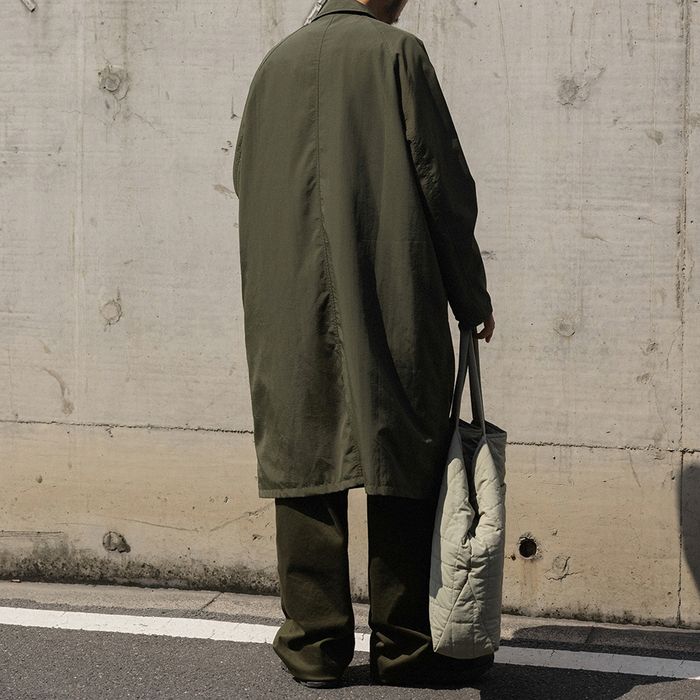 リバーシブル ミドル丈コート　M10342