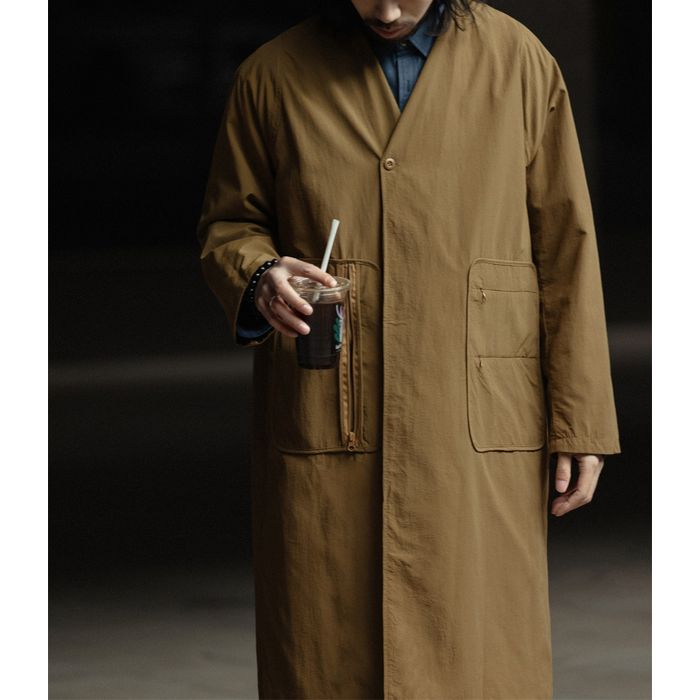 リバーシブル ミドル丈コート　M10342