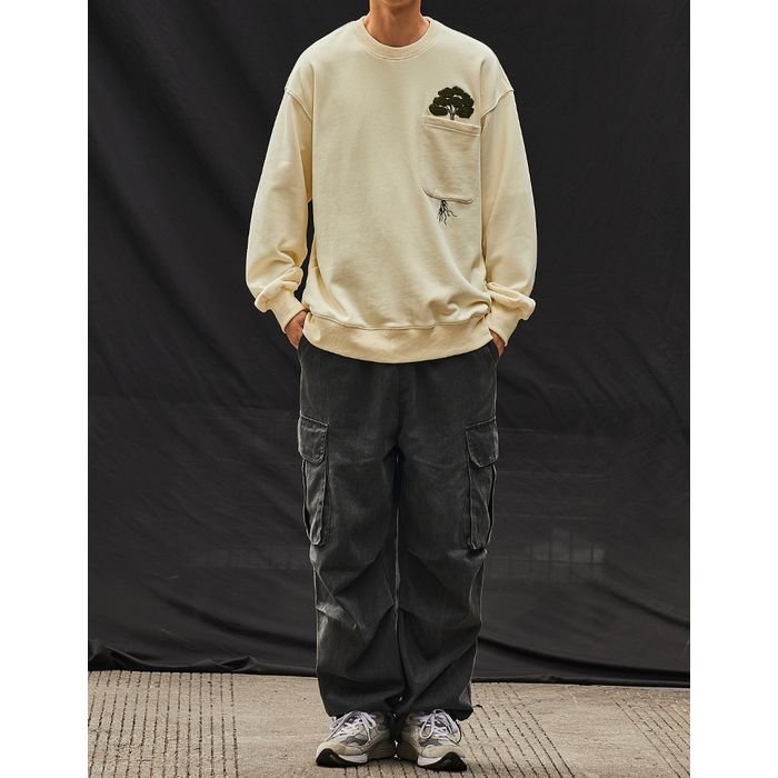 ツリー刺繍 スウェット M10595