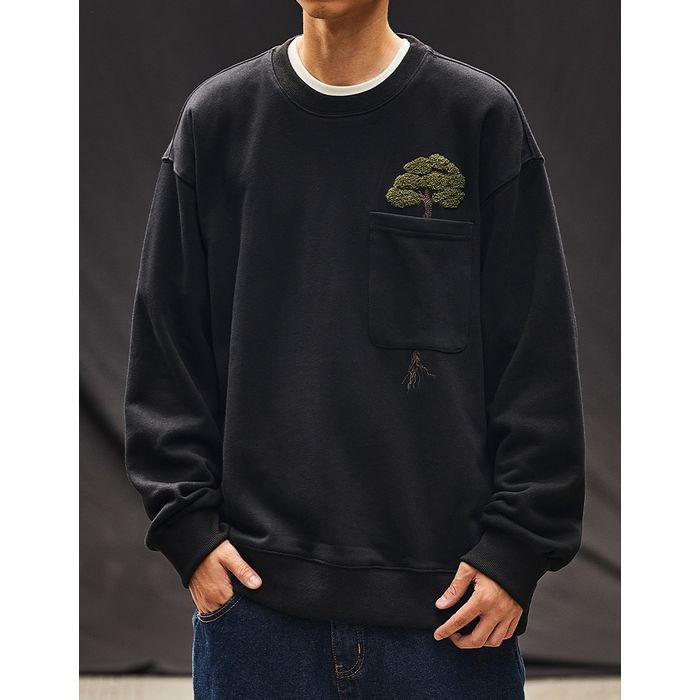 ツリー刺繍 スウェット M10595