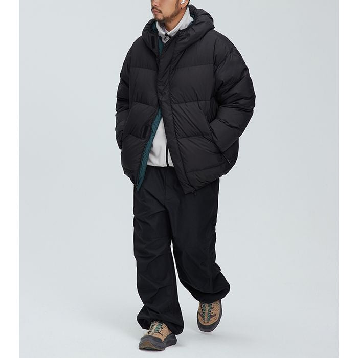 フード付き リバーシブルダウンジャケット M10579