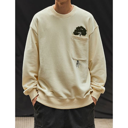 ツリー刺繍 スウェット M10595