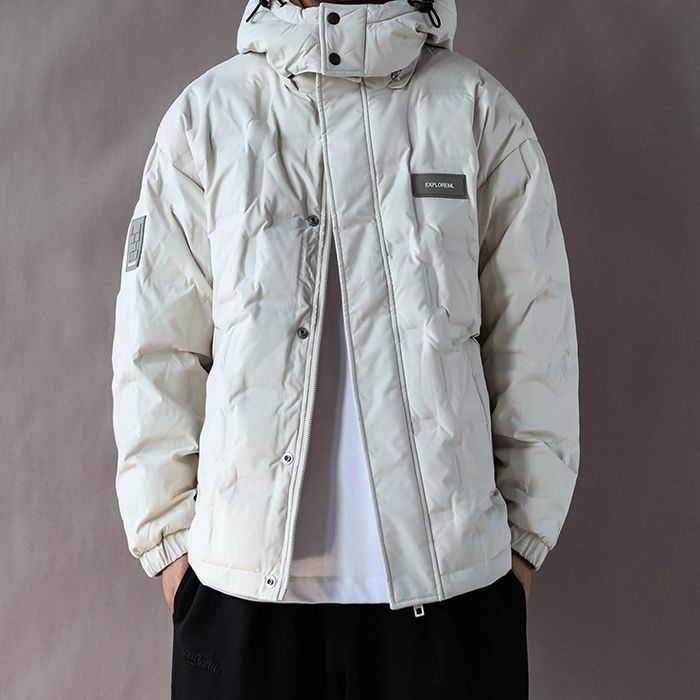 スクエアキルティング フード付ジャケット　M10627