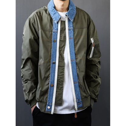 異素材ミックス ジャケット　M10501