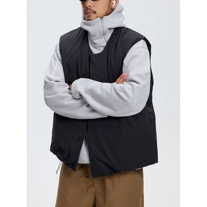 コンシールボタン ダウンベスト M10580