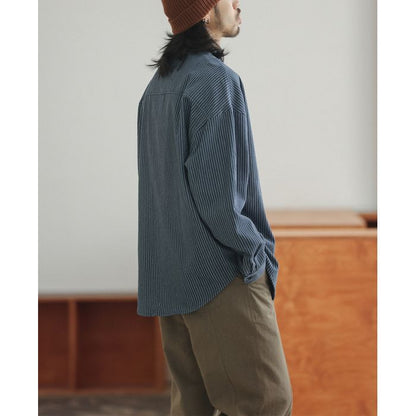 ストライプ柄 シャツ M10428