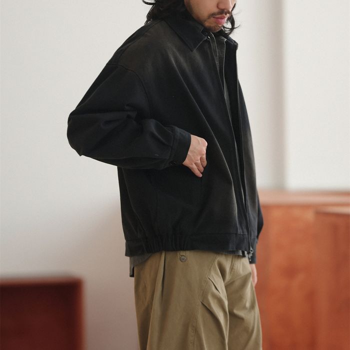 ヴィンテージ風 ジップアップジャケット M10418