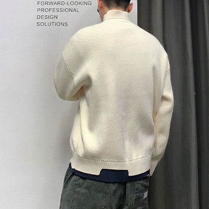 レイヤードデザイン タートルネックニット　M10532