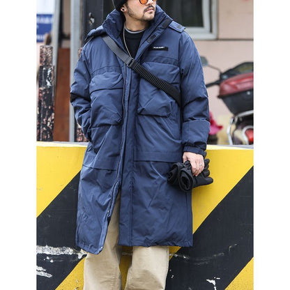 デタッチャブル フード付 ロングコート　M10607