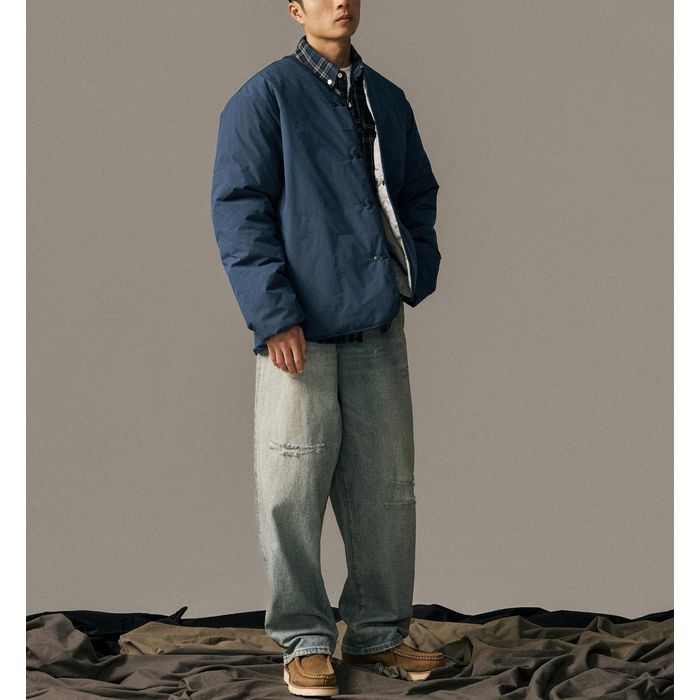 リバーシブル キルティングジャケット ミニショルダーバッグ付　M10626