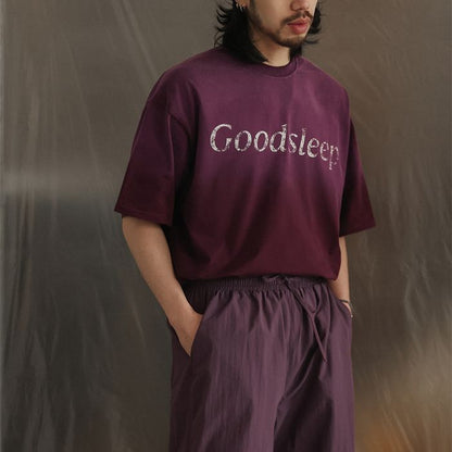 グラデーション  カラーTシャツ　M10190