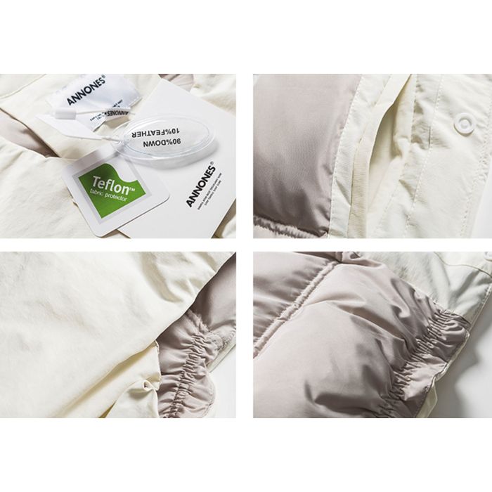 コンシールボタン ダウンベスト M10580