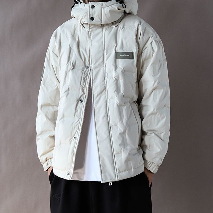 スクエアキルティング フード付ジャケット　M10627